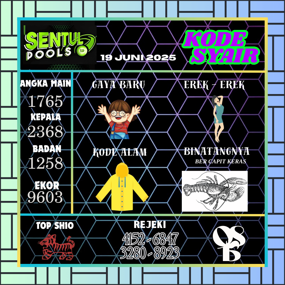 Kode Syair Sentul Pools - Juni Pools
