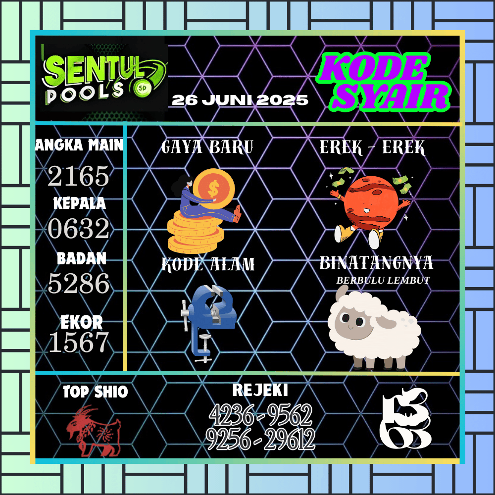 Kode Syair Sentul Pools - Juni Pools

