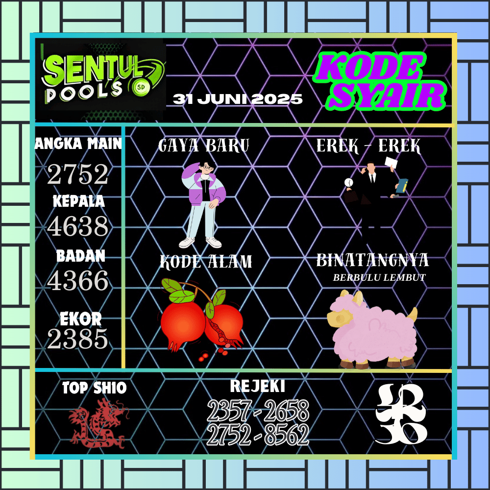 Kode Syair Sentul Pools - Juni Pools
