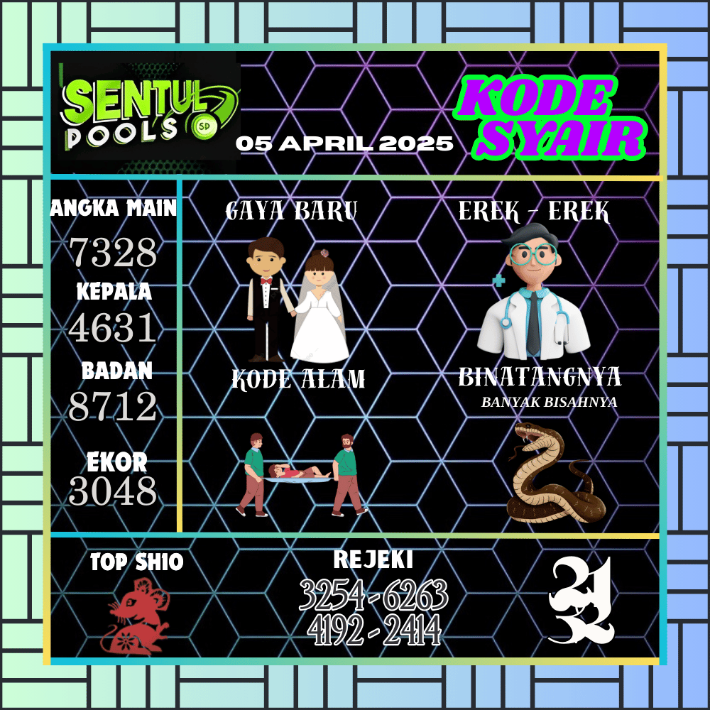 Kode Syair Sentul Pools - April  Pools
