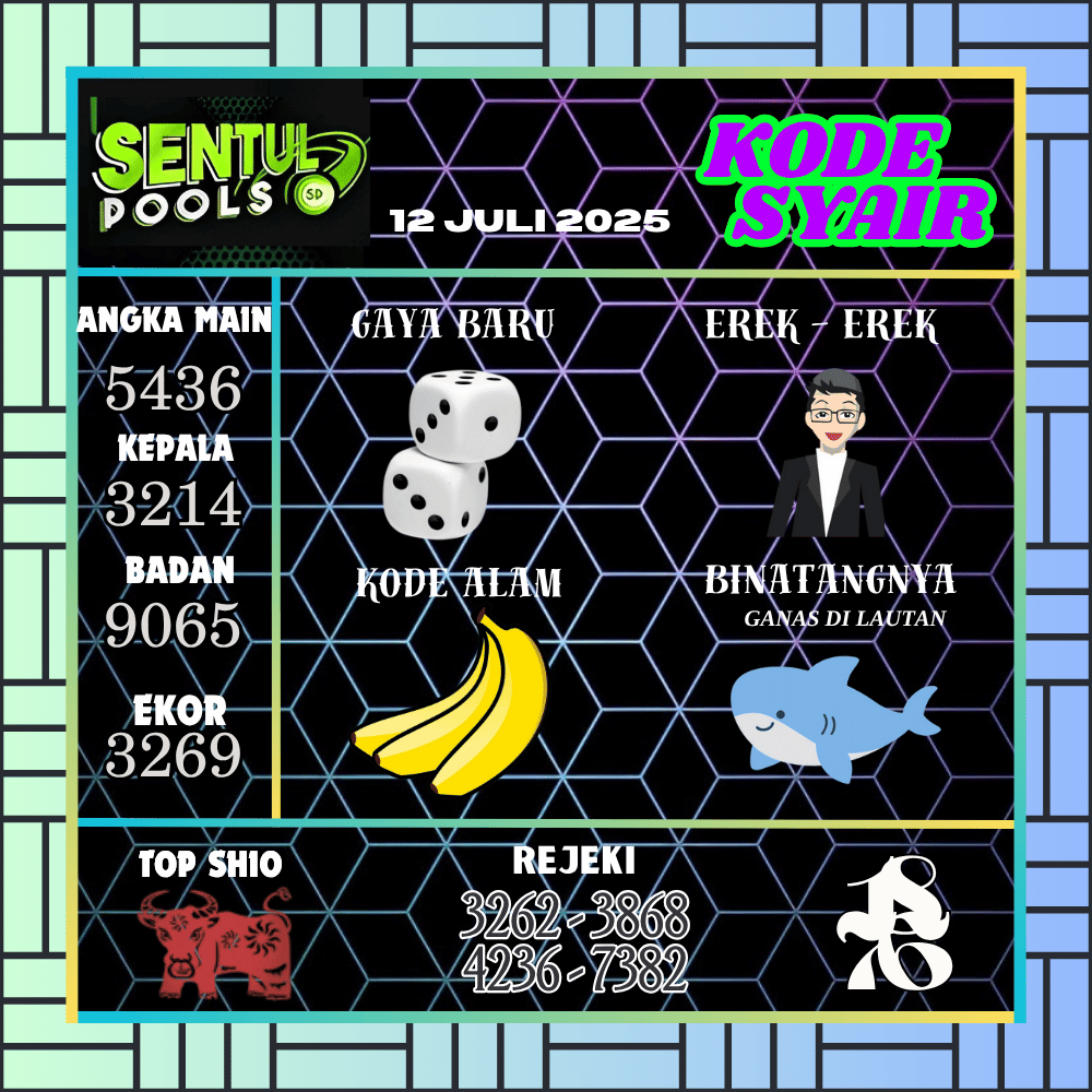 Kode Syair Sentul Pools - Juli Pools