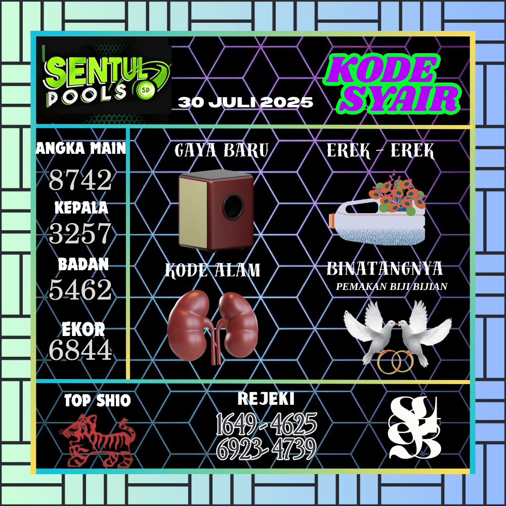 Kode Syair Sentul Pools - Juli Pools